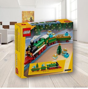 Lego 40700 Vianočný vláčik - 2