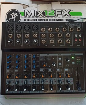 Mackie MIX12FX Analógový mixpult - 2