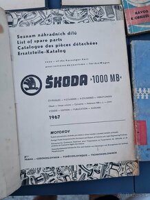 Návody k obsluhe a zoznam náhradných dielov  ŠKODA - 2