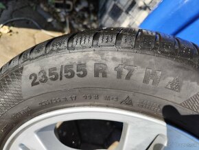 Zimná sada na BMW X3 E83 Continentál 235/55 R17 - 2