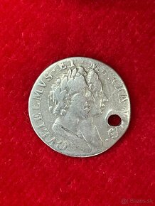 Strieborne 3 Pence 1689 - William III. - 2