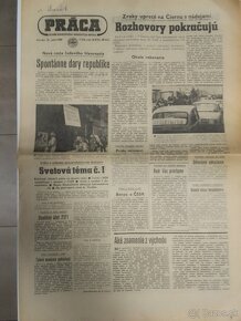 Staré noviny rok 1968 - 2