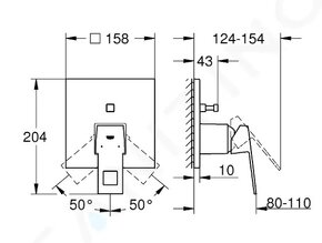 Sprchová batéria Grohe 2406200 grohe - 2