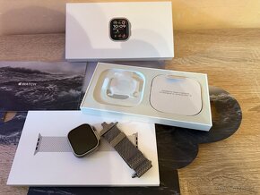 Apple Watch Ultra 2 s titánovým milánskym ťahom - 2