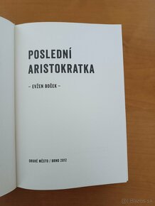 Evžen Boček - Poslední Aristokratka (2012) - 2