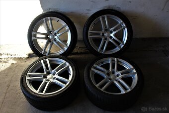 18”----ORIG---DEZENT---AUDI---A4--B8--5x112 R18---ZIMNA SADA - 2