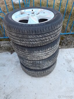 Letné pneumatiky/ Elektróny originál Škoda 205/55 r16 - 2