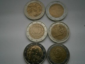 2€ obehové mince - 2