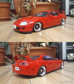 Predam model Toyota Supra tuning v mierke 1:18 - 2