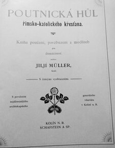 Poutnická hul rimsko-katolíckeho kresťana, vydaná 1898 - 2