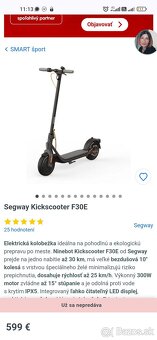 Ninebot kickscooter F30E - 2