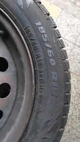 185/60 R15 zimná sada - 2