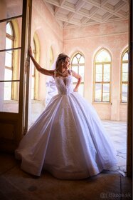 Svadobné šaty princeznovské - 2