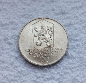 MINCA strieborná 100 Koruna 1983 Československo - 2