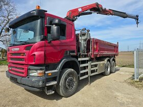 SCANIA P360 4X4 /2 SKLAPAC / RUKA / EURO 5 - 2