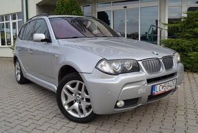 BMW X3 3.0 D M PACKET, NAVI, TEMPOMAT, ELEKTRÓNY R19, ŤAŽNÉ - 2