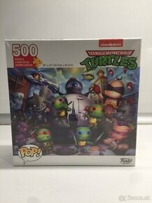 Puzzle 500 kusov Teenage Mutant Ninja Turtles Funko Pop - 2