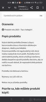 Detská postieľka - 2