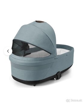 CYBEX Cot S Lux Gold 2024 Stormy Blue vanička na kočík - 2