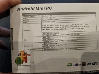 Android mini PC 25e - 2