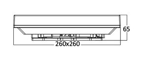 LED PANEL STROPNÉ SVIETIDLO 20W - 2