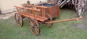Starý drevený vozík - 2