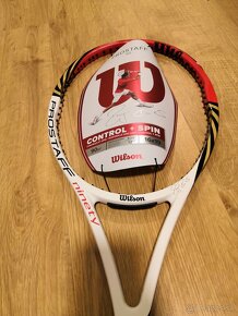 Predám tenisovú raketu WILSON Pro Staff 90 Roger Federer - 2