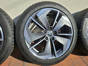 18" ALU Škoda Comet Anthracit + nové zimné pneu 225/45 Conti - 2