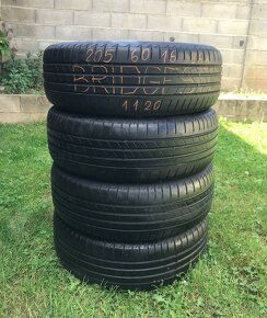 205/60 r16 XL letné BRIDGESTONE 96W - 2