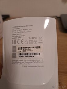 Wi-fi extender tp-link AC750 - 2