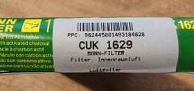 Kabínový filter MANN FILTER CUK 1629 - 2