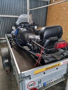 Predám pracovný snežný skuter ski-doo 800 motor rotax 2valec - 2