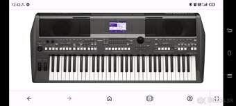 Kúpim Yamaha psr s 670 - 2