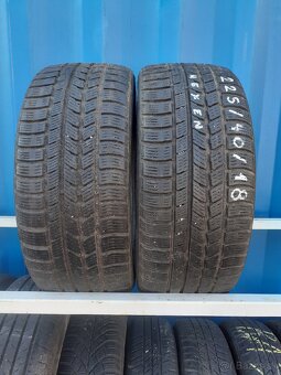 2x zimné pneumatiky 225/40r18 Nexen - 2