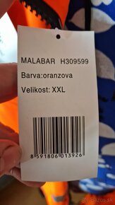 CERVA Malabar bunda - oranžová - XXL - nová - 2