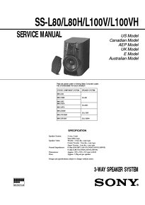 Reproduktory Sony/veža - 2