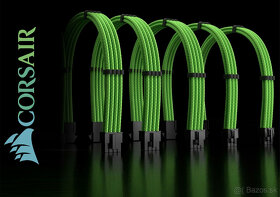 Corsair Professional Sleeved Cable Set Type 3 - green - 2