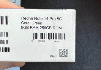 Xiaomi Redmi Note 14 Pro 8/256GB nový - 2