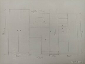Zostava skríň do detskej izby - 2