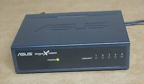 Asus GigaX 1005/G 10/100Mbps 5-Port Ethernet Desktop Switch - 2