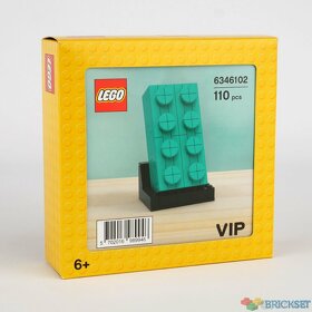 LEGO 5006291 2x4 Teal Brick - 2