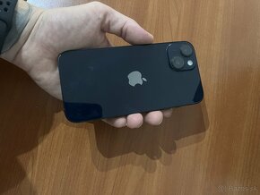 iPhone 14 128GB Black v záruke nepoškodený - 2