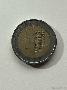 Predám 2 euro mince vzácne s chybou(Originál) - 2