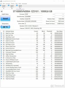 Seagate IronWolf, SATA HDD 3,5" 10TB, 7200rpm - 2