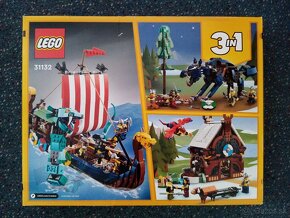 31132 LEGO Creator 3 in 1 Viking Ship and the Midg - 2