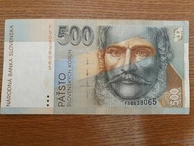 SLOVENSKÁ KORUNA 500 SKK 1996 - 2