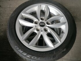 Alu Sada = 5x120 = orig. MINI = s pneu = 205/55 R17 - 2