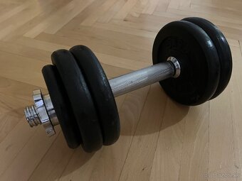 Nastavitelna cinka (jednorucka) Lifefit 14 kg (1 ks) - 2