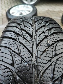 Predám celoročnu sadu kolies 206/55R16 rozteč 5x112 R16 - 2