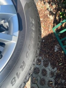 Zimne komplety Skoda 235/55r18 + pneu Pirelli Scorpion - 2